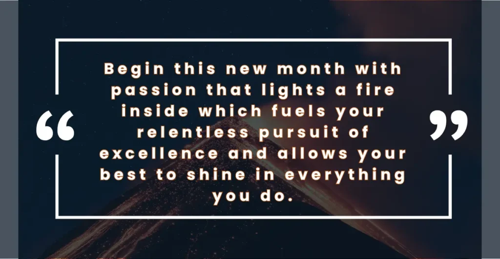 Motivational New Month Quotes