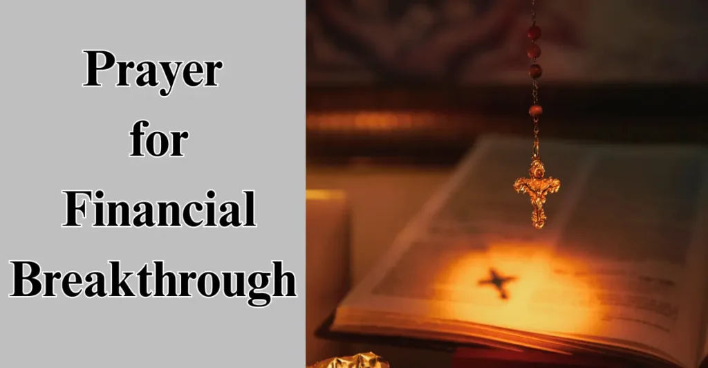 Prayer for Financial Breakthrough