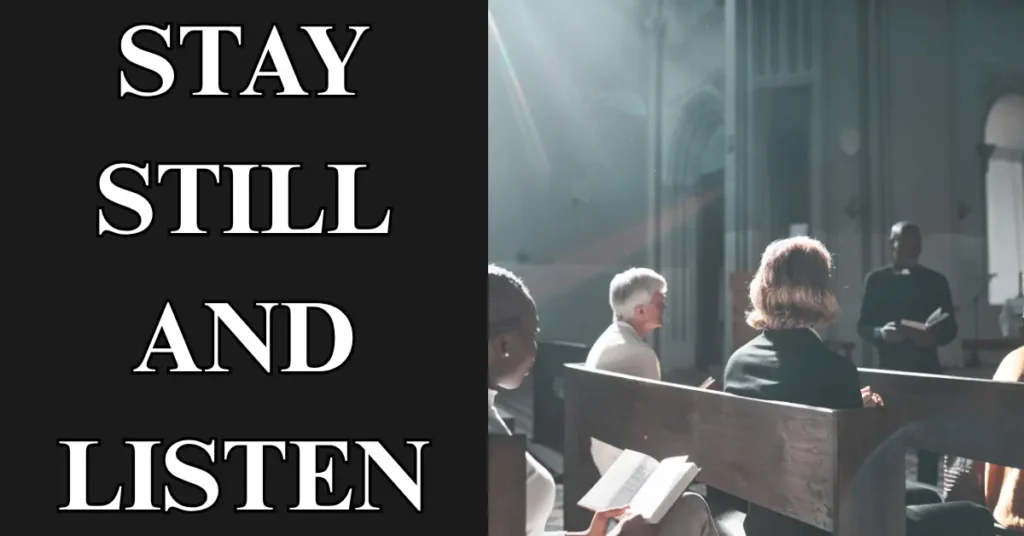 Stay Still and Listen