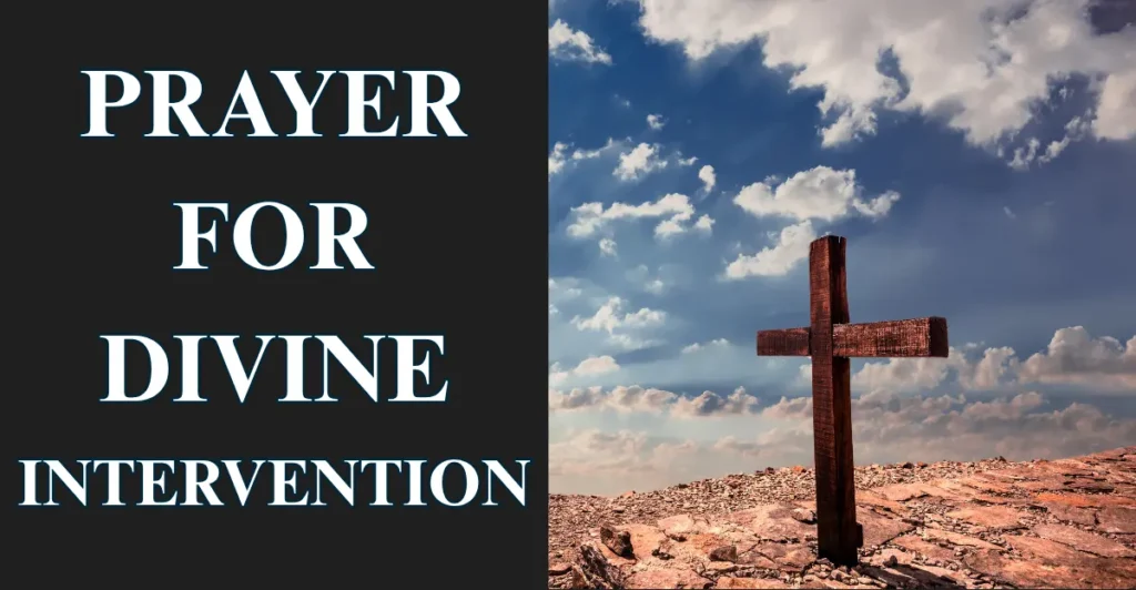 Prayer For Divine Intervention
