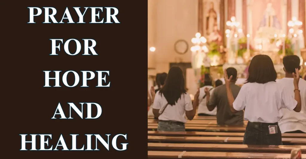 Prayer For Hope And Healing