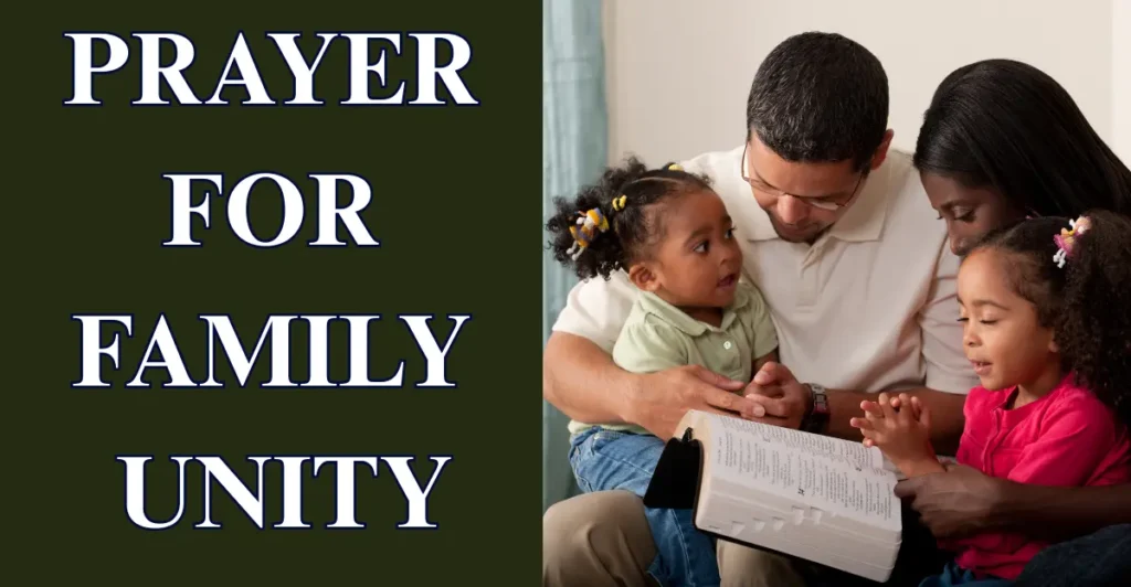 Prayer for Family Unity