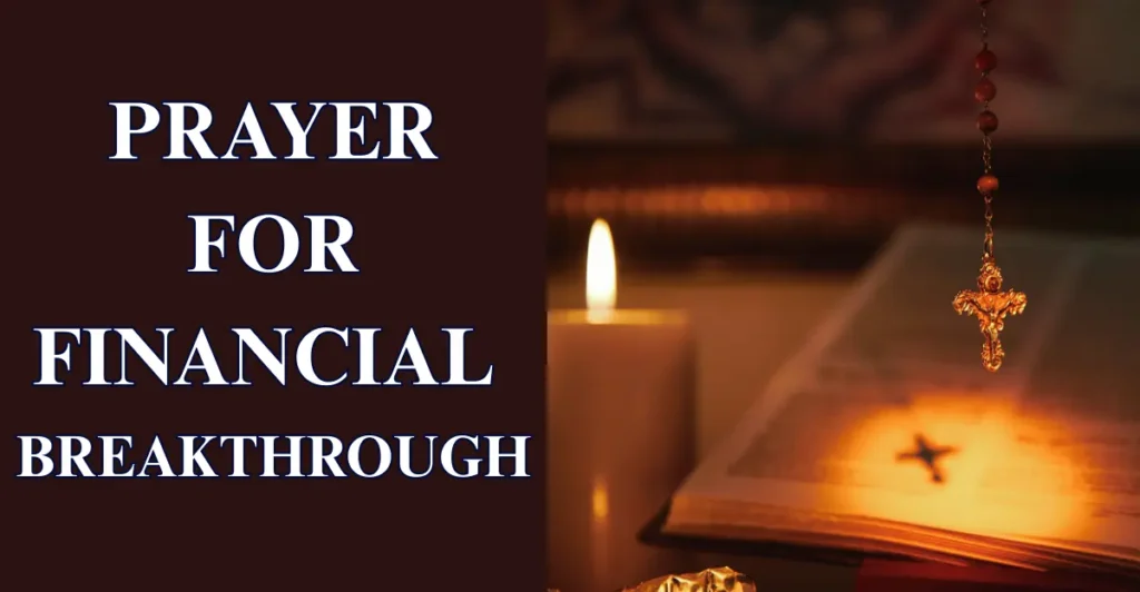 Prayer for Financial Breakthrough