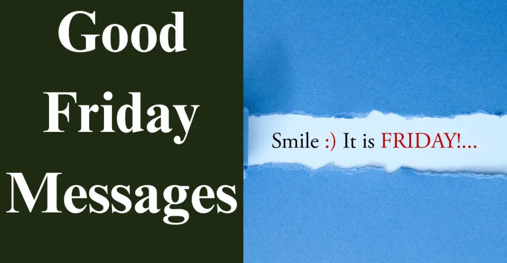 Good Friday Messages