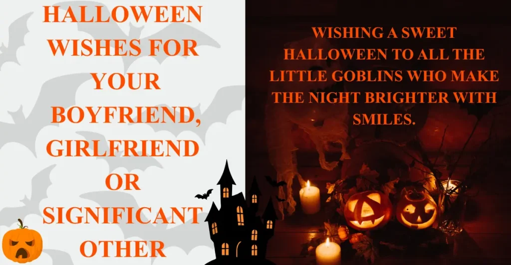 Halloween Wishes for Your Boyfriend, Girlfriend or Significant Other