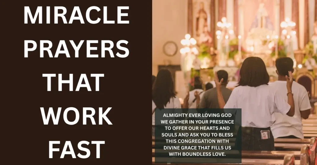 20 Miracle Prayers That Work Fast
