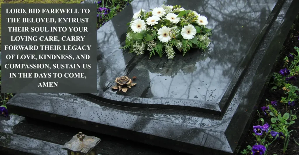 110 Short Christian Funeral Prayers For Bereaved Family
