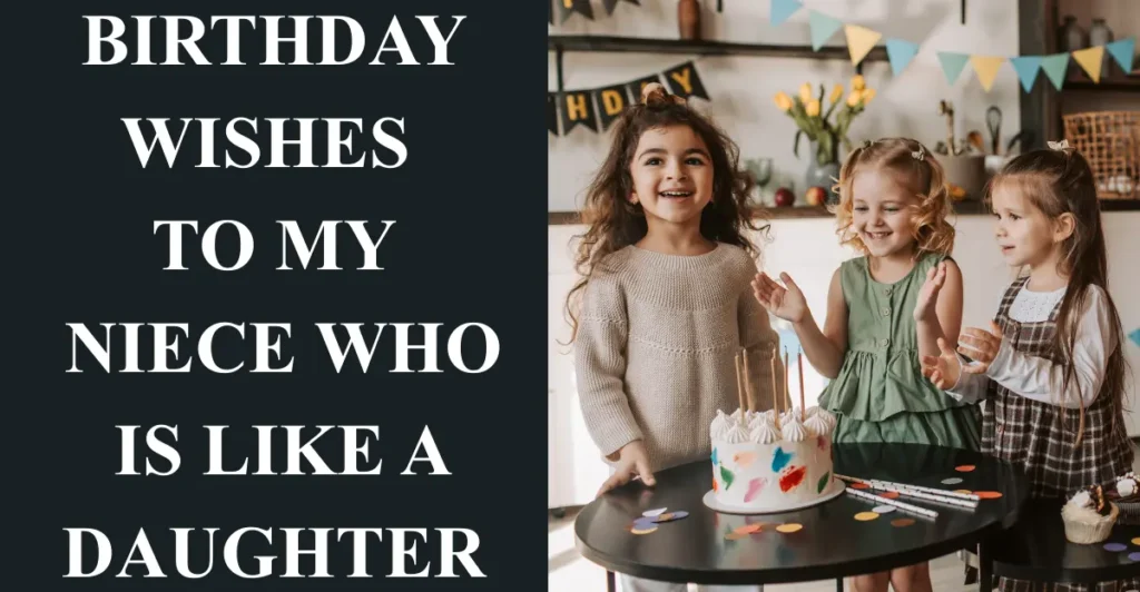 Birthday Wishes to My Niece Who Is Like a Daughter