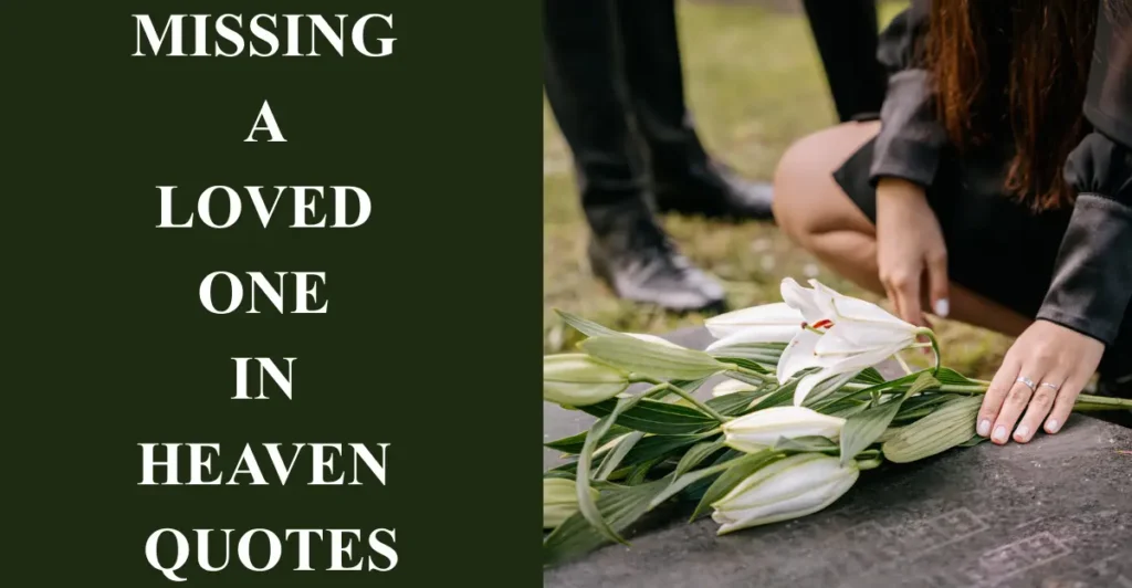Missing A Loved One In Heaven Quotes
