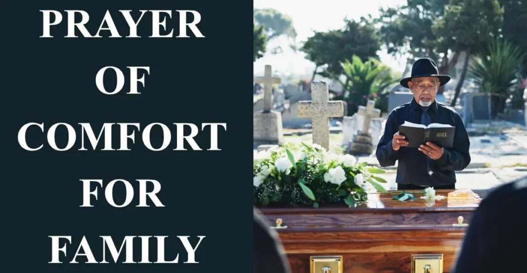 Prayer Of Comfort For Family