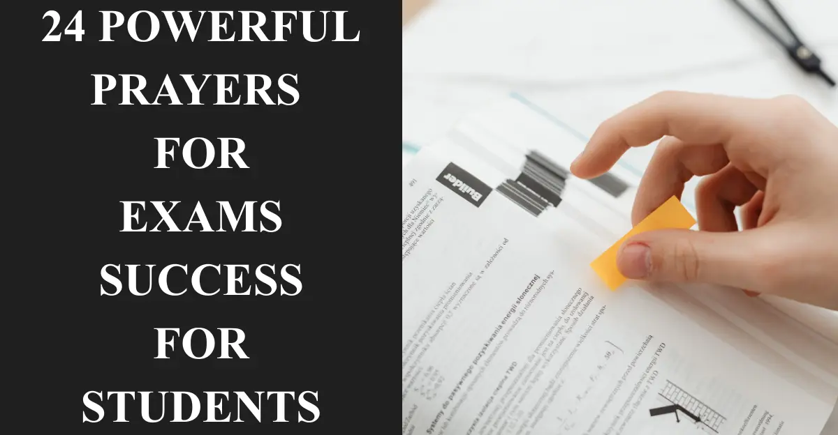 24 Powerful Prayers For Exams Success For Students