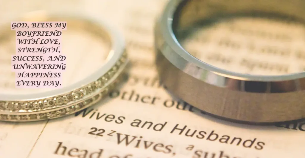 Short Prayer For My Boyfriend