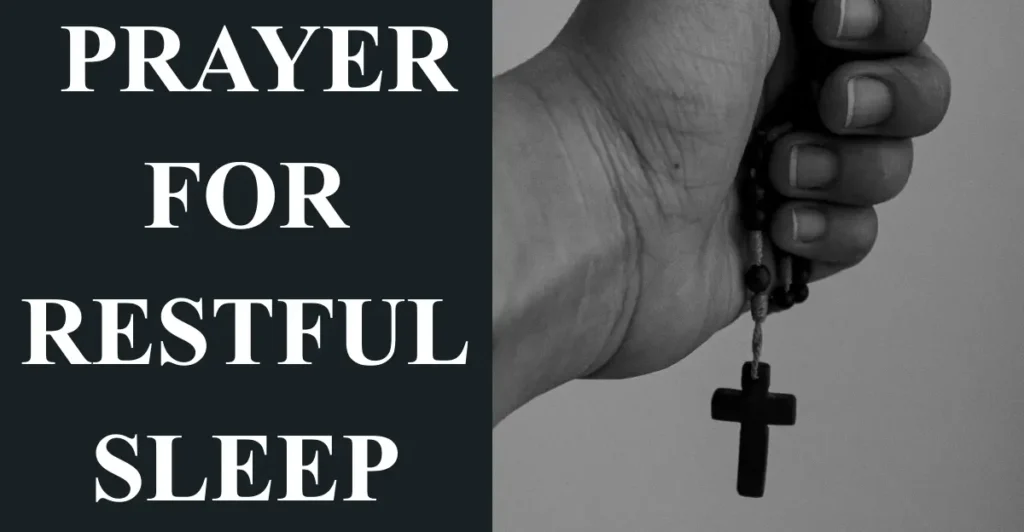 5. Prayer for Restful Sleep