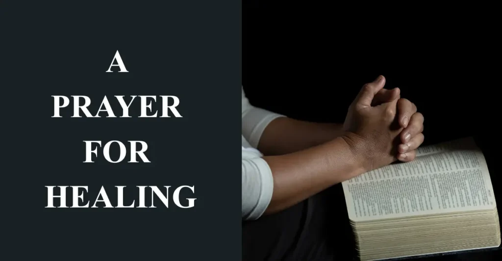 5. A Prayer for Healing