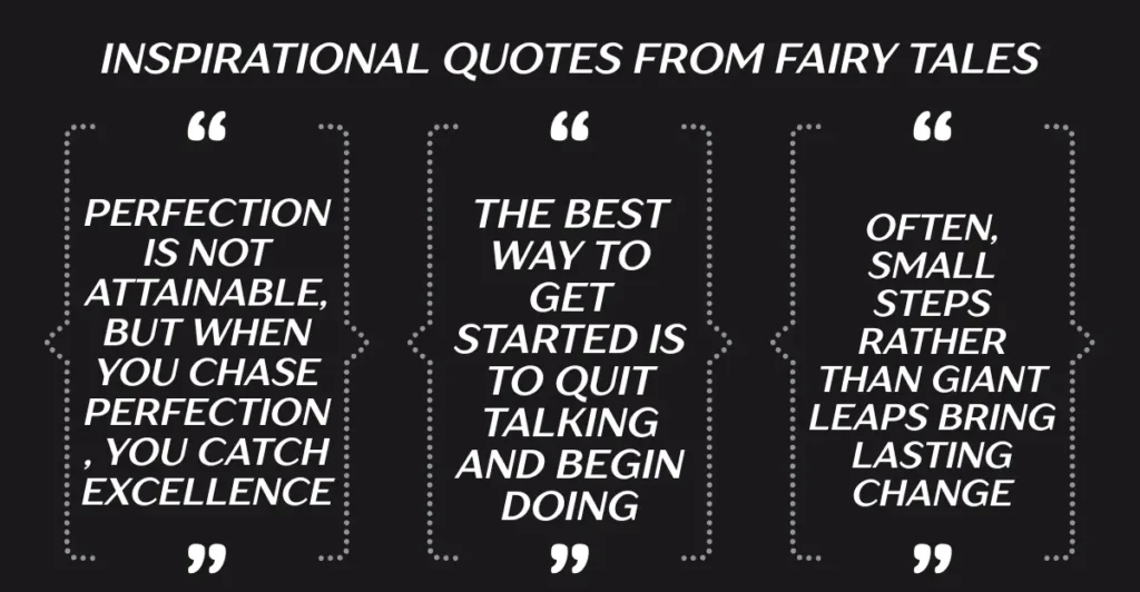 Inspirational Quotes From Fairy Tales
