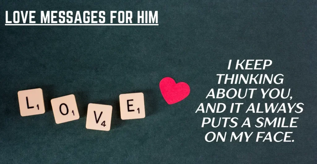 Love Messages for Him